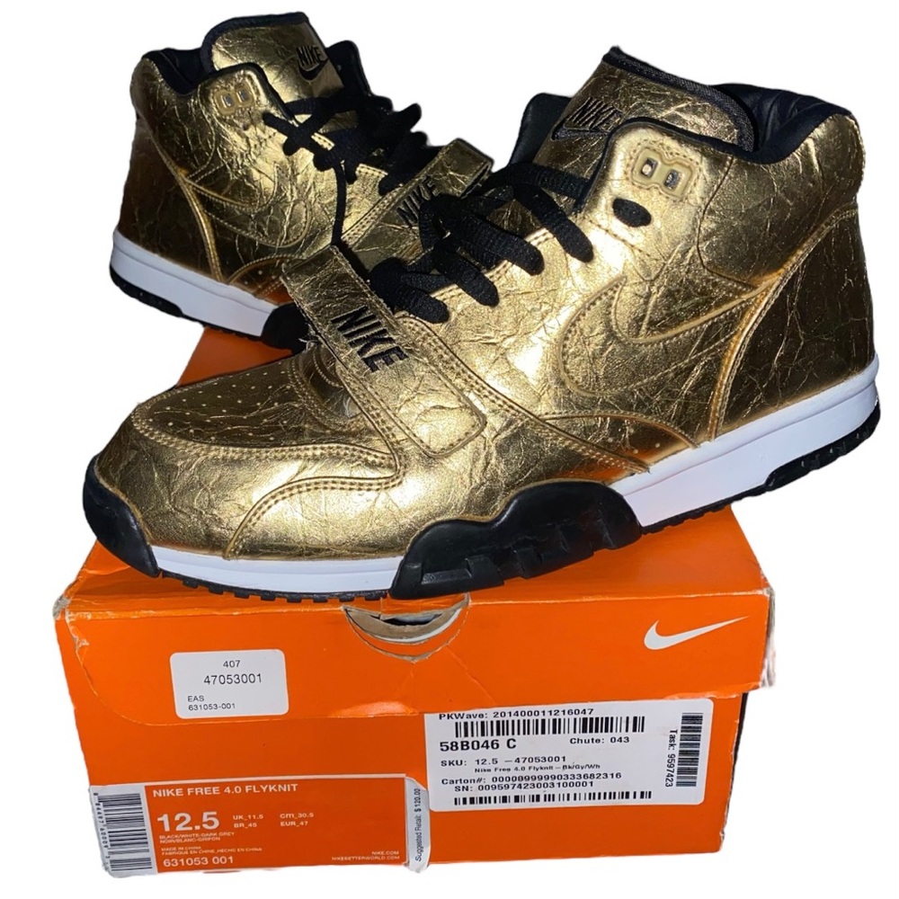 Size 12.5 Nike Air Trainer 1 Super Bowl 50 840169-700